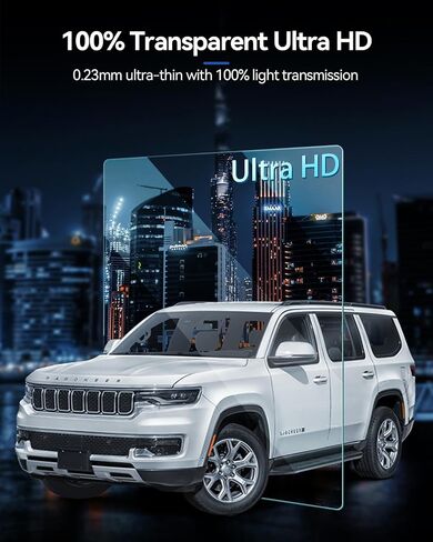 4 قطع واقي شاشة AR لـ 2021-2024 كاديلاك إسكاليد ويوكون دينالي وتاهو سوبربان للمقعد الخلفي DVD وسائل الإعلام شاشة حماية تعمل باللمس فيلم مضاد للانعكاس HD شفاف 12.6 بوصة in Saudi Arabia