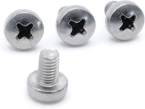 براغي لوحة الترخيص الخلفية متوافقة مع Mini Cooper (F56) (2013-2018) - الفولاذ المقاوم للصدأ - أكسيد أسود (عبوة من 4 قطع) in Kuwait