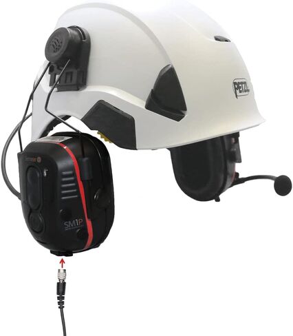 SM1P Heavy-Duty Industrial Wireless Communication Headset, Smart Noise Cancelling Ear Protection for Manufacturing, Oil & Gas, Mining, Data Centers, and Food Processing in Saudi Arabia
