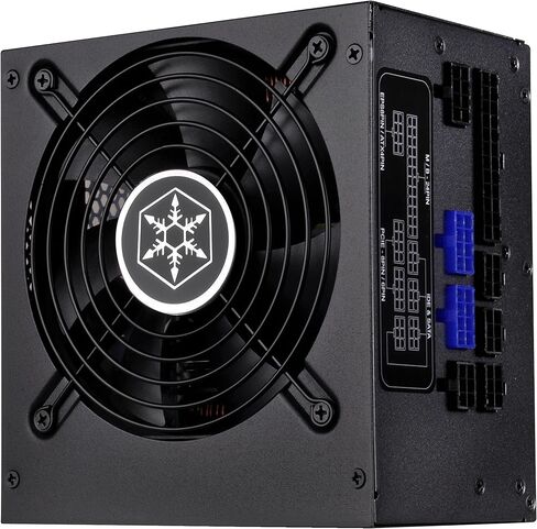 سلسلة Silverstone Tek Strider ATX12V/EPS12V 550W 80+ Gold PFC مزود طاقة مع كابلات معيارية كاملة ST55F-G in Saudi Arabia