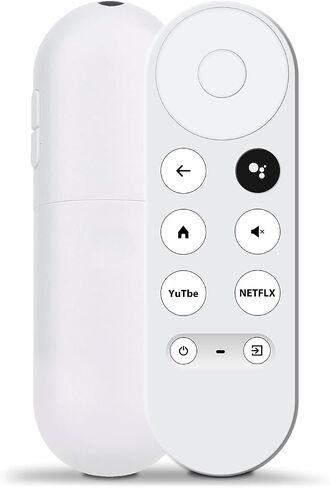 جهاز تحكم عن بعد صوتي بديل لتلفزيون Google Chromecast 4k Snow/HD (جهاز التحكم عن بعد فقط)، جهاز التحكم عن بعد لـ G9N9N/GA01409-US/GA01919-US/GA01920-US/GA01923-US/GA02463-US/GA02464-US in Kuwait