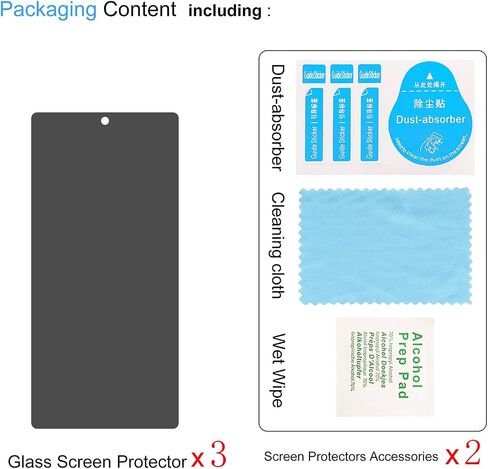 2 Pack Privacy Screen Protector for Google Pixel 5 [Anti-Spy Tempered Glass], Ultra HD, Anti-Scratch, Bubble-Free, Easy Install 9H Protective Glass for Pixel 5 in Kuwait