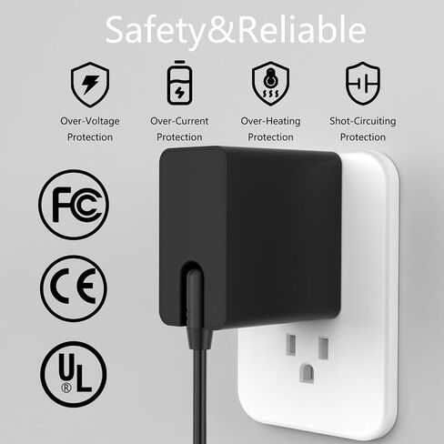 شاحن USB C 65 وات مناسب لجهاز Lenovo ThinkPad T480s T580s E480 E580 E590 Chromebook 300e 500e c330 c630 Yoga 7i 9i 14" 15" 2 في 1 Yoga S730 C940 C740 730s-13 s730-13Y محول إمداد الطاقة للكمبيوتر المحمول. in Saudi Arabia