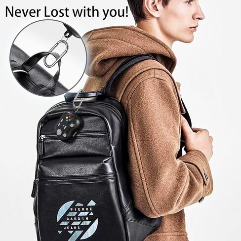 volport Airpods 3 Case Cover, Airpods 3 Case Protective Accessories Skin with Keychain Compatible with Apple Airpods 3rd Generation 2021 for Women Men Girls Boys,Front LED Visible, Black in Saudi Arabia