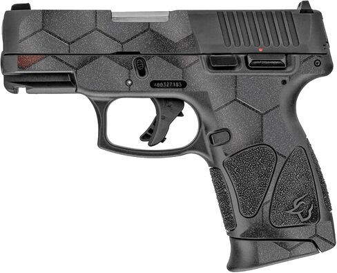 جلد لامع لامع من MightySkins متوافق مع Taurus G3C Luger مقاس 9 مم - سداسي ذو لونين | لمسة نهائية لامعة واقية ومتينة شديدة اللمعان | سهل التطبيق والإزالة وتغيير الأنماط | صنع في الولايات المتحدة الأمريكية in Saudi Arabia