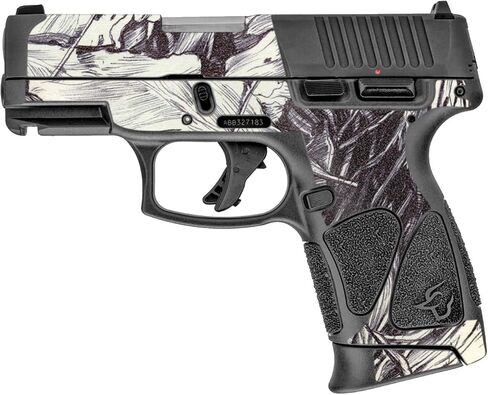 غلاف MightySkins اللامع اللامع المتوافق مع Taurus G3C Luger 9mm - Nest Sketch | لمسة نهائية لامعة واقية ومتينة شديدة اللمعان | سهل التطبيق والإزالة وتغيير الأنماط | صنع في الولايات المتحدة الأمريكية in Saudi Arabia