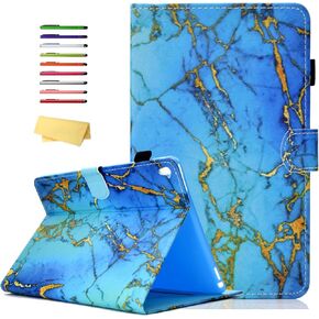 for iPad 6th/5th Generation 9.7" Case 2018/2017, for iPad Air 2/Air 1 with Stand/Pencil Holder/Pocket [Auto Wake/Sleep] Embossed Smart Cover for iPad 9.7 inch/Air 2nd/1st Gen, Red Butterfly