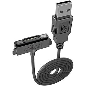 BELTRON Sonim XP5/XP6/XP7 Charger, Heavy Duty Braided USB Charge/Sync Cable with Magnetic Contacts for Sonim XP5700/XP6700/XP7700 Phones (Premium Quality Industrial Strength Replacement Cable)