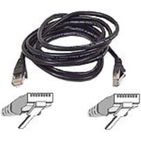 Belkin A3L791-06-BLK-S RJ45 6-Feet RJ-45 Male Network Connector Cable - Black