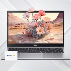 acer Aspire Premium Laptop | 15.6" FHD Display | AMD Ryzen 7 5700U (Beats i7-1365U) | 64GB RAM | 2TB SSD | Long Battery Life | Sleek Design | Ethernet Port | Windows 11 Pro | w/WOWPC Bundle