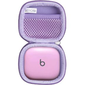 Hermitshell Hard Travel Case for Beats Fit Pro – True Wireless Noise Cancelling Earbuds (Black)
