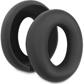 Silicone Case Compatible with Beats Studio Pro Anti-Scratch Silicone Ear Pad Cover Sweatproof & Washable Protective Silicone Case Shell Compatible with Beats Studio Pro Ear Pads- Black