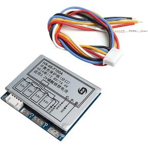 Acxico 1Pcs 4S 100A w/Balance 3.2V LiFePo4 Life 18650 Battery BMS Protection PCB Board 14.4V