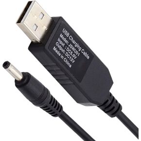 chenyang USB Boost Converter,USB DC 5V to DC 12V 5.5x2.1mm 5.5x2.5mm Voltage Boost Power Regulator Connector Cable 100cm