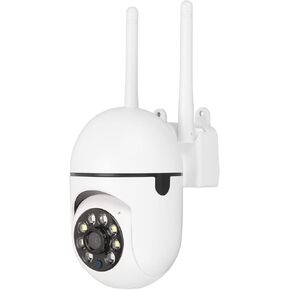 Security Camera, 1080P HD Outdoor Security Cameras 360° View with IR Night Vision, Motion Detection, Two Way Audio, Remote Monitor, 10ft USB Cable