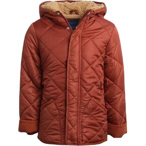 Perry Ellis Boys' Jacket - Faux Memory Diamond Quilted Jacket - Winter Coat Puffer Jacket for Boys: Infant/Toddlers (12M-7)