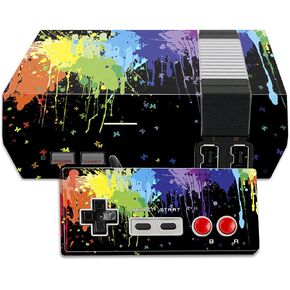 MightySkins Skin Compatible with Nintendo NES Classic Edition wrap Cover Sticker Skins Splatter