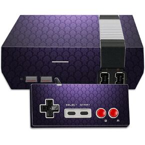 MightySkins Skin Compatible with Nintendo NES Classic Edition wrap Cover Sticker Skins Antique Purple