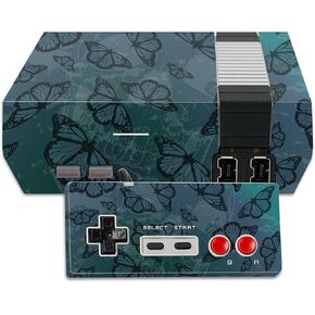 MightySkins Skin Compatible with Nintendo NES Classic Edition wrap Cover Sticker Skins Dark Butterfly