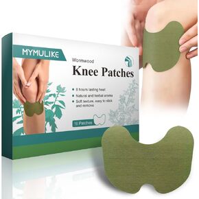 32 رقعة طبيعية للركبة، رقعات عشبية دافئة لمعجون رقعة الركبة، يدوم طويلاً لتقليل المفاصل غير المريحة، ملصق مستخلص الشيح للركبة والكتف والظهر والرقبة والخصر in Kuwait
