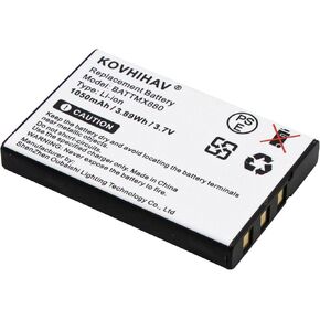 Replacement Battery for Universal URC MX-950 MX-980 MX-810 MX-810i MX-880,fits Part No BATTMX880 NC0910 UT-BATTMX880, 3.7V 1050mAh / 3.89Wh Li-ion