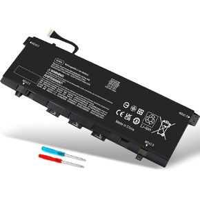 53.2Wh KC04XL Battery Replacement for HP Envy X360 13-AG 13m-AG 13-AH 13T-AH 13-AQ 13T-AQ 13m-AQ 13-AR 13-ag0001la 13-ah0051wm 13-ag0006au 13m-ag0001dx L08496-855 KC04053XL HSTNN-DB8P HSTNN-IB8K 15.4V