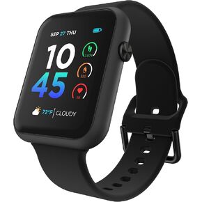 iTouch Air 4 Smartwatch - Fitness Tracker, Heart Rate Monitor, Customizable Watch Face - Activity and Calorie Tracker - 100+ Sports Modes - Bluetooth Connectivity