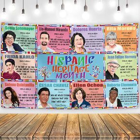Hispanic Heritage Month Decorations Latin American Banner Spanish Classroom Decorations National Hispanic Heritage Month Decorations for Classroom Home