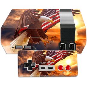 MightySkins Skin Compatible with Nintendo NES Classic Edition wrap Cover Sticker Skins Bald Eagle
