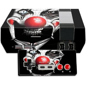 MightySkins Skin Compatible with Nintendo NES Classic Edition wrap Cover Sticker Skins Evil Clown