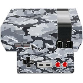 MightySkins Skin Compatible with Nintendo NES Classic Edition wrap Cover Sticker Skins Gray Camouflage