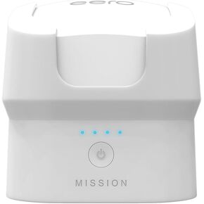 Mission Cables Portable Range Extending Battery Accessory for eero 6+ (Move eero 6+ Anywhere Around Your Home)