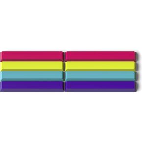 DROP MiTo GMK Pixel Custom Keycap Set - Doubleshot Cherry Profile - Compatible with Cherry-MX Style Mechanical Keyboards (Decorations Kit), Black