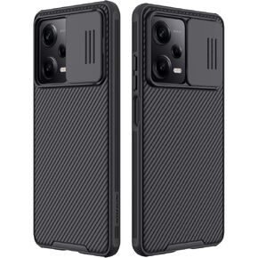 for Xiaomi redmi Note 13 Pro/Poco X6 5G Case, Slim case Protective Cover with Camera Protector Hard PC TPU Ultra Thin Anti-Scratch Phone Case for Xiaomi Redmi Note 13 Pro 5G (Redmi Note13 Pro Black)