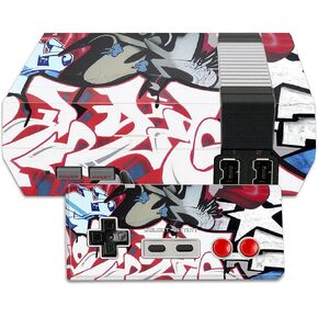 MightySkins Skin Compatible with Nintendo NES Classic Edition wrap Cover Sticker Skins Graffiti Mash Up