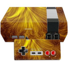 MightySkins Skin Compatible with Nintendo NES Classic Edition wrap Cover Sticker Skins Golden Locks