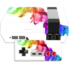 MightySkins Skin Compatible with Nintendo NES Classic Edition wrap Cover Sticker Skins Rainbow Smoke