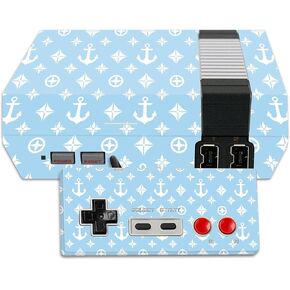 MightySkins Skin Compatible with Nintendo NES Classic Edition wrap Cover Sticker Skins Baby Blue Designer