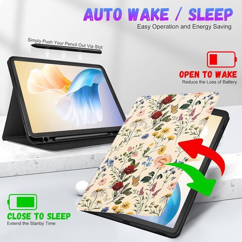 for Samsung Galaxy Tab S8 Plus/ S7 Plus/ S7 FE Case 12.4 Inch Women Cute Girls Folio Moon Sun Teen Boys Black Design Cover for Samsung Tablet S8 Plus 2022/ S7 Plus 2021/ S7 FE 5G Cases in Saudi Arabia
