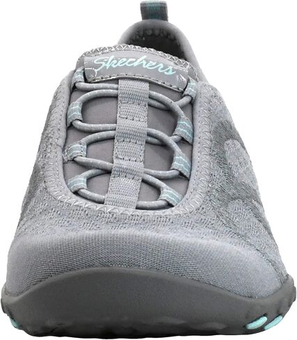 Skechers Sport Women's Breathe Easy Fortune Fashion Sneaker, White/Silver, 10 M US in Kuwait
