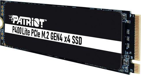 Patriot P400 Lite 4TB SSD داخلي - NVMe PCIe Gen 4x4 - M.2 2280 - محرك الحالة الصلبة - P400LP4KGM28H in Kuwait