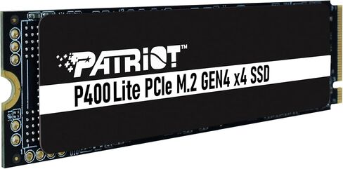 Patriot P400 Lite 4TB SSD داخلي - NVMe PCIe Gen 4x4 - M.2 2280 - محرك الحالة الصلبة - P400LP4KGM28H in Kuwait