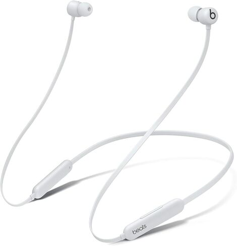 Beats Flex Wireless Earphones – Apple W1 Headphone Chip, Magnetic Earbuds, Class 1 Bluetooth, 12 Hours of Listening Time, Built-in Microphone - Black (Latest Model) (Renewed) in Saudi Arabia