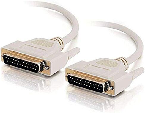 C2G 02666 DB25 M/M Serial RS232 Cable, Beige (10 Feet, 3.04 Meters) in Saudi Arabia