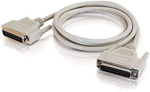 C2G 02666 DB25 M/M Serial RS232 Cable, Beige (10 Feet, 3.04 Meters) in Saudi Arabia