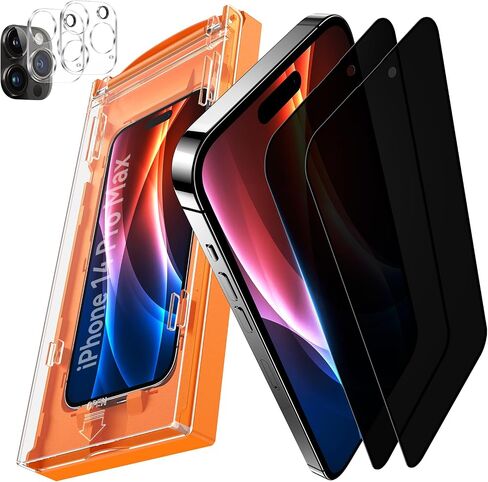 DIMONCOAT 2+2 واقي شاشة iPhone 14 Pro Max مقاس 6.7 بوصة مع واقي عدسة الكاميرا [خالي من الفقاعات، إزالة الغبار تلقائيًا] سهل التركيب [حماية عسكرية 10X] جراب زجاجي مقوى عالي الدقة صديق للبيئة in Saudi Arabia