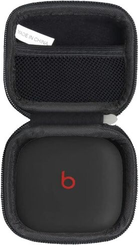 حقيبة سفر صلبة من Hermitshell لجهاز Beats Fit Pro - سماعات أذن لاسلكية حقيقية لإلغاء الضوضاء (أسود) in Saudi Arabia