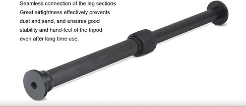 Sunwayfoto ET-02 CF Tripod Extension Tube Carbon Fibre Fiber 2 Section Extender in Saudi Arabia