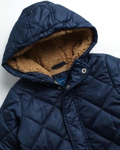 Perry Ellis Boys' Jacket - Faux Memory Diamond Quilted Jacket - Winter Coat Puffer Jacket for Boys: Infant/Toddlers (12M-7) in Kuwait