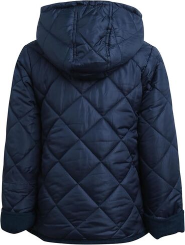Perry Ellis Boys' Jacket - Faux Memory Diamond Quilted Jacket - Winter Coat Puffer Jacket for Boys: Infant/Toddlers (12M-7) in Kuwait